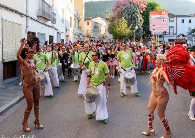 Bailarinas Brasileñas con la batucada kumkumtrà