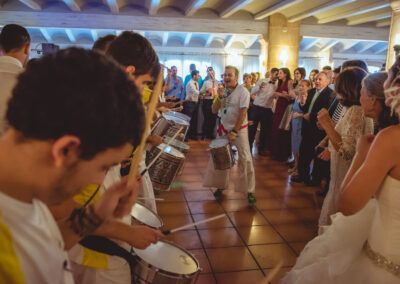 Bodas y despedidas con la batucada kumkumtrà
