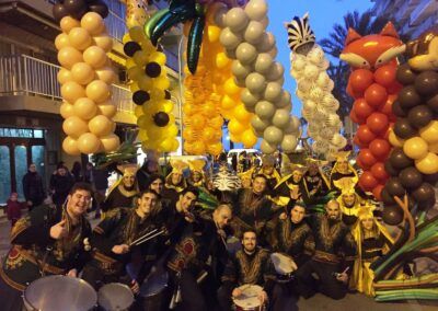 Boato con la batucada kumkumtrà