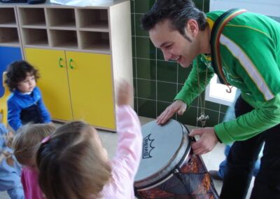 Talleres y cursos de la batucada kumkuntrà