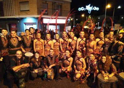 Boato con la batucada kumkumtrà