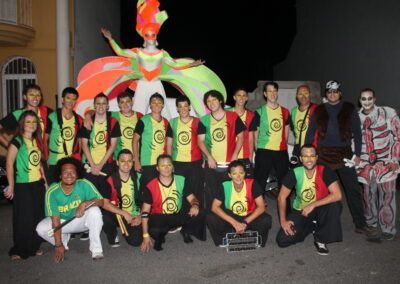 Cabalgatas con la batucada Kumkumtrà