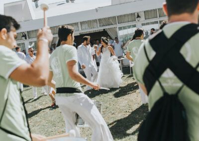 Bodas y despedidas con la batucada kumkumtrà