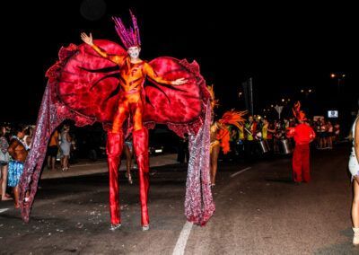 capoeira y zancudos con la batudada kumkumtrà