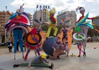 zancudos y fuego con la batucada kumkumtrà